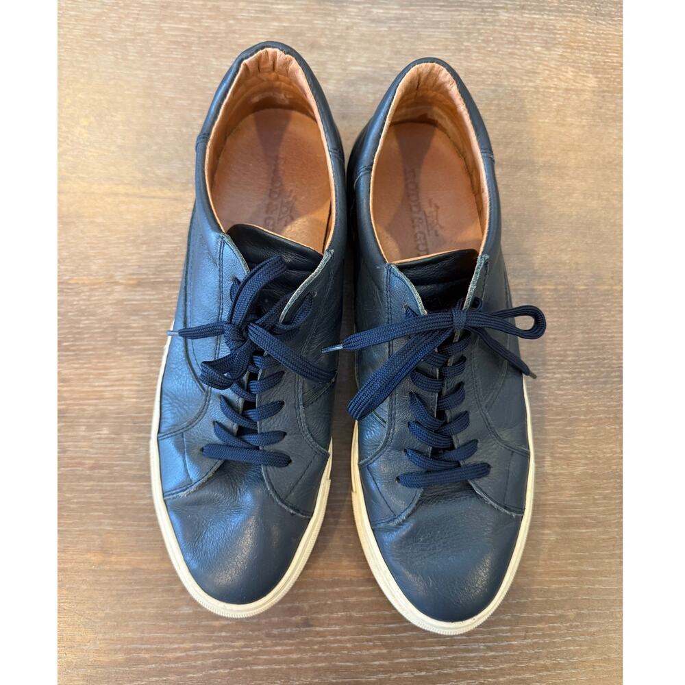Rodd & Gunn Shoes Men EU 43 US 9.5-10 Blue Leather Low Top Casual Sneakers